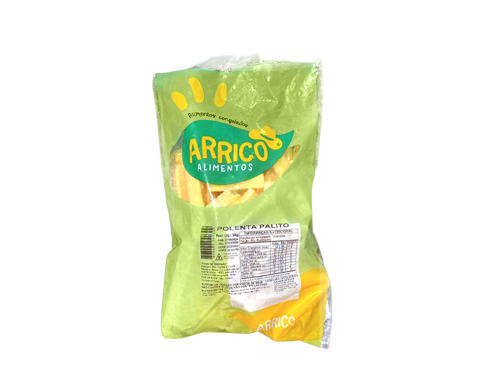 POLENTA PALITO CONGELADA ARRICO 1 KG (CX 12 PCT)